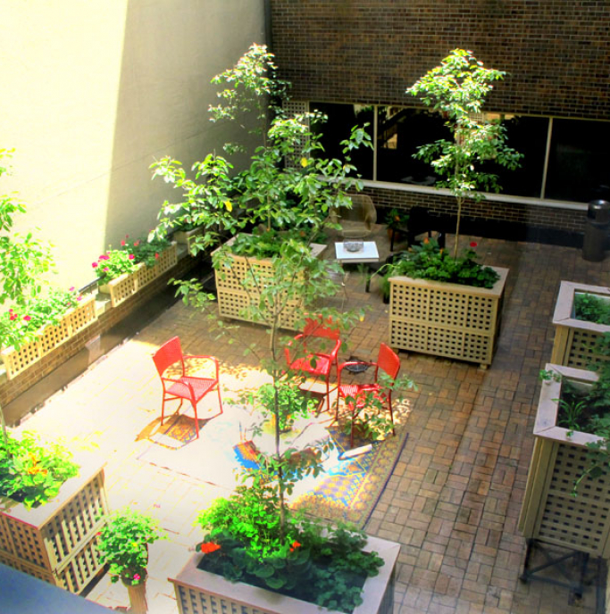 Second Floor Courtyard